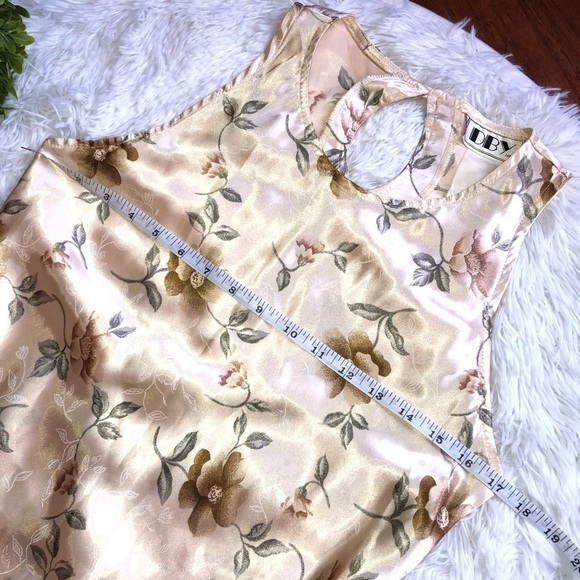 DBY Vintage Floral Mini Summer Dress - Picture 7 of 9